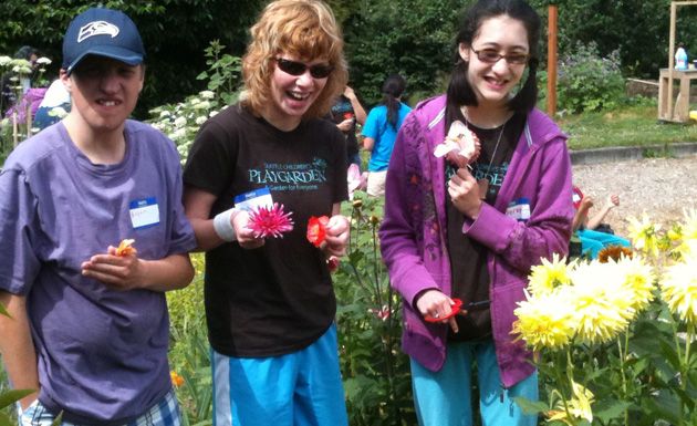 teens in the gardens