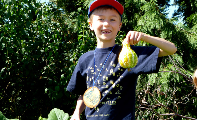 picking squash